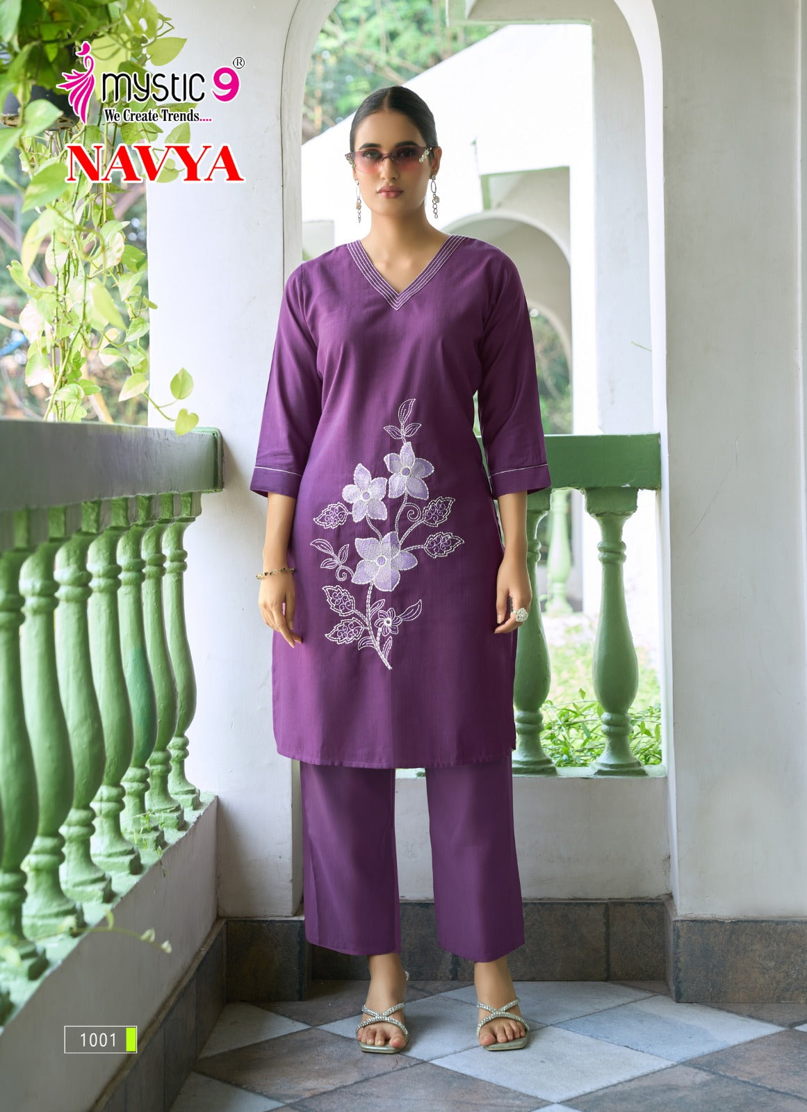 Navya Vol 1 Mystic 9 Vertican Co Ord Set Wholesale Price