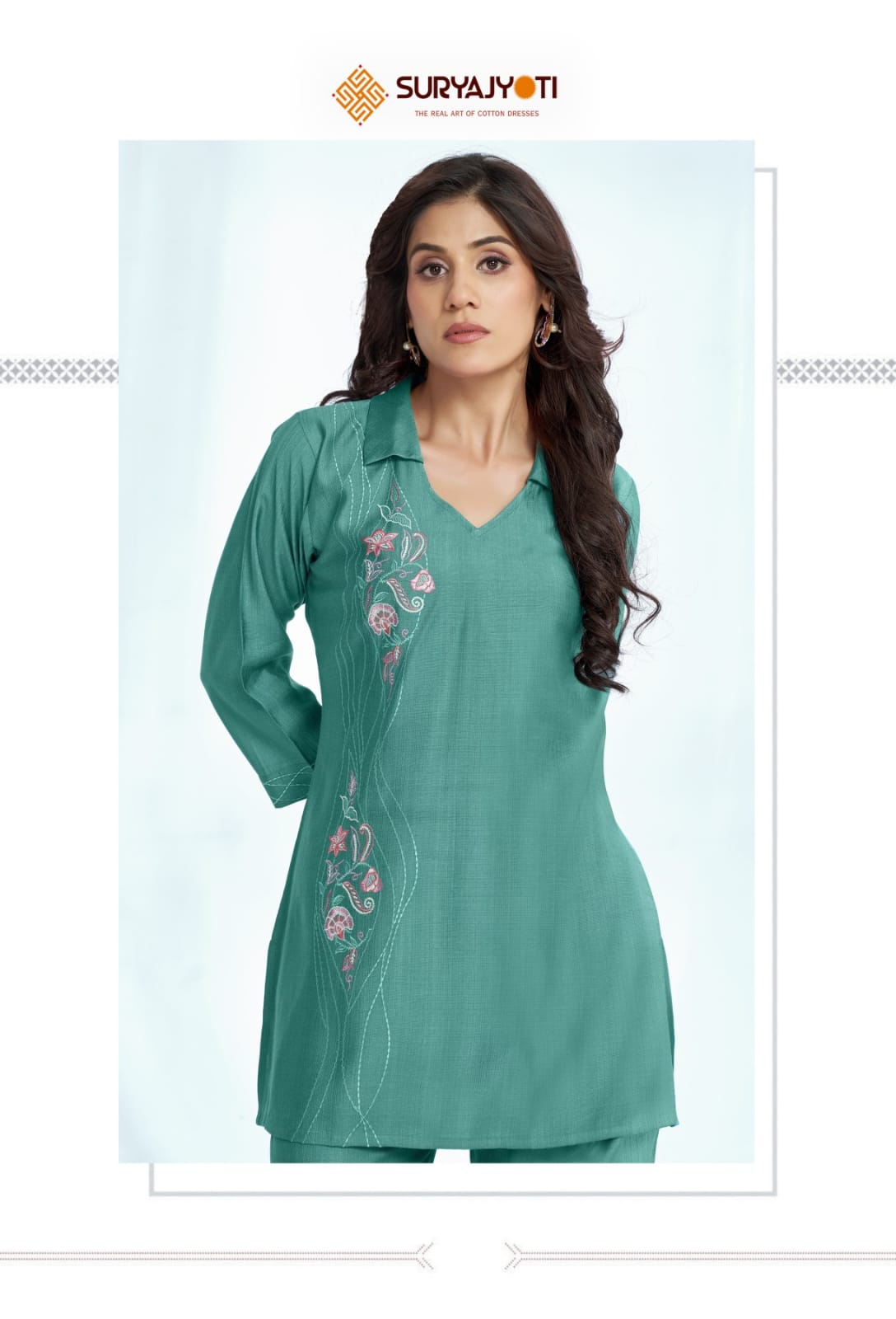 Navya Vol 1 Suryajyoti Vertigan Co Ord Set Supplier Gujarat