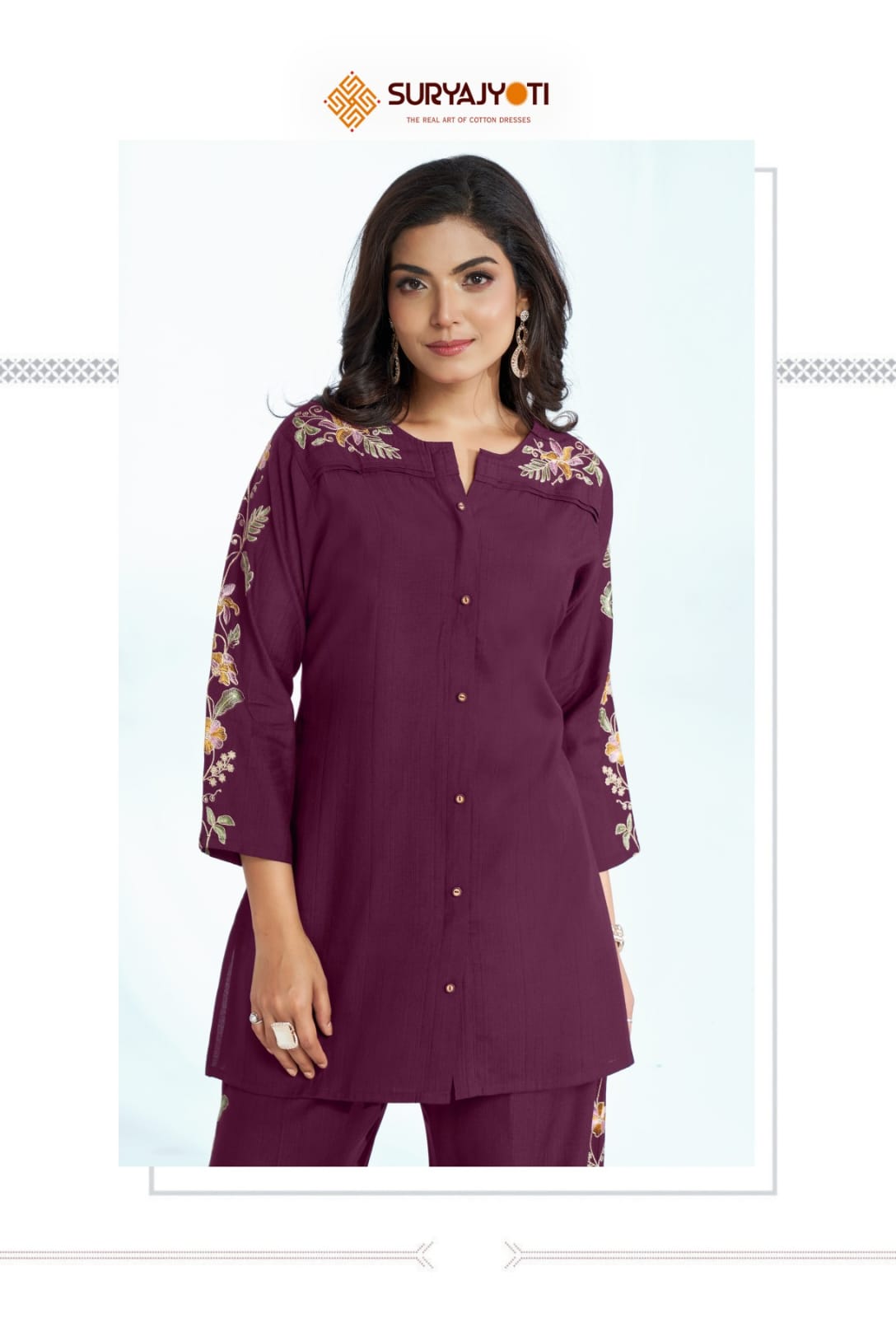 Navya Vol 1 Suryajyoti Vertigan Co Ord Set Supplier Gujarat