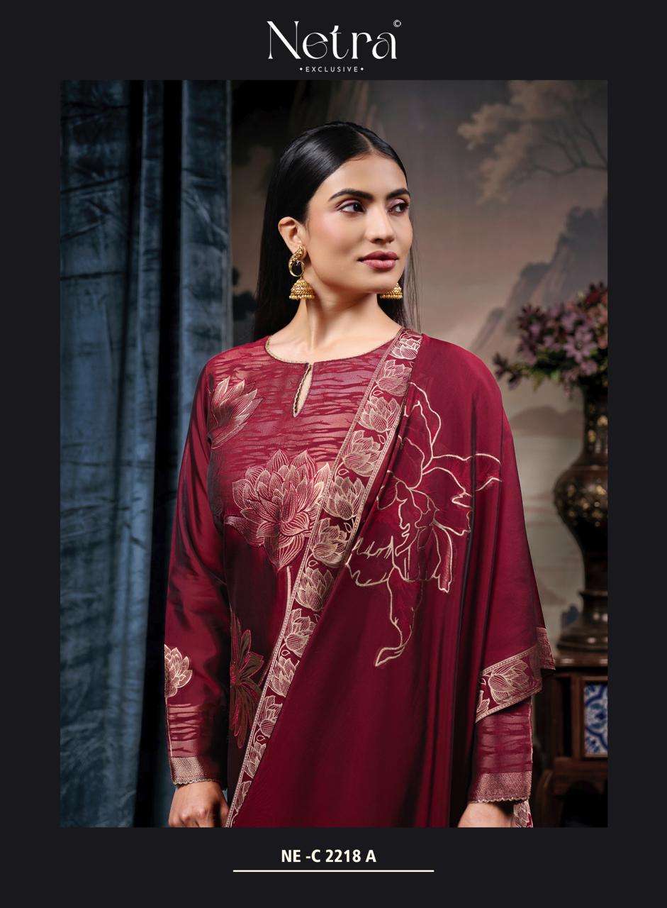 Navya Vol 2 Netra Woven Silk Pant Style Suits Manufacturer