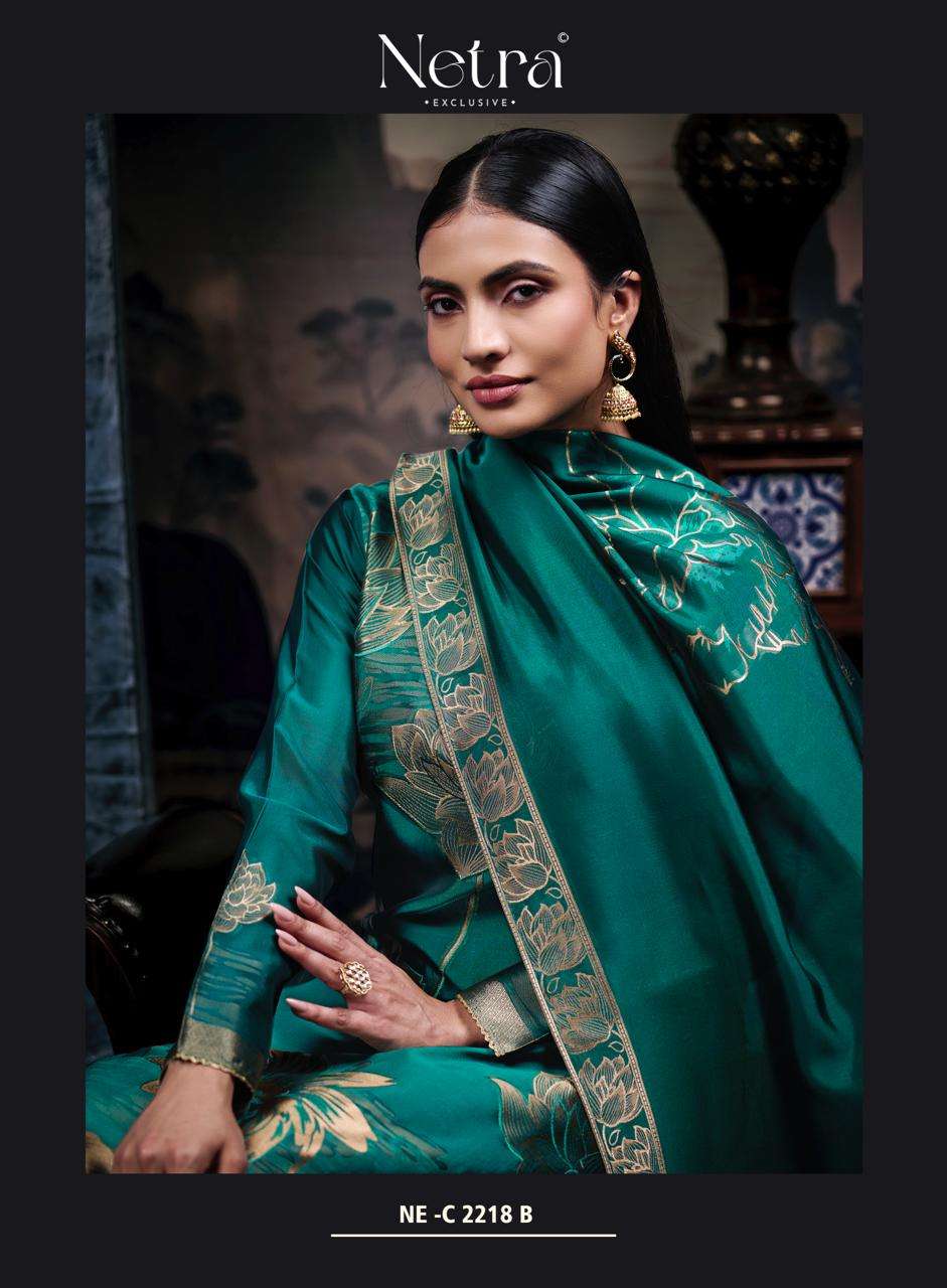 Navya Vol 2 Netra Woven Silk Pant Style Suits Manufacturer