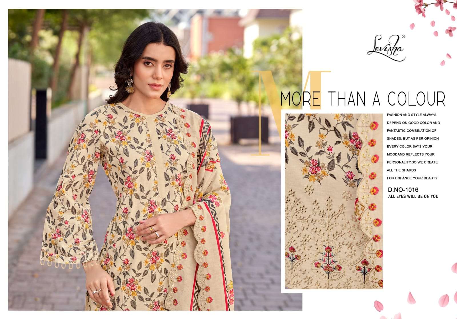 Nawazish Levisha Lawn Cotton Karachi Salwar Suits Manufacturer