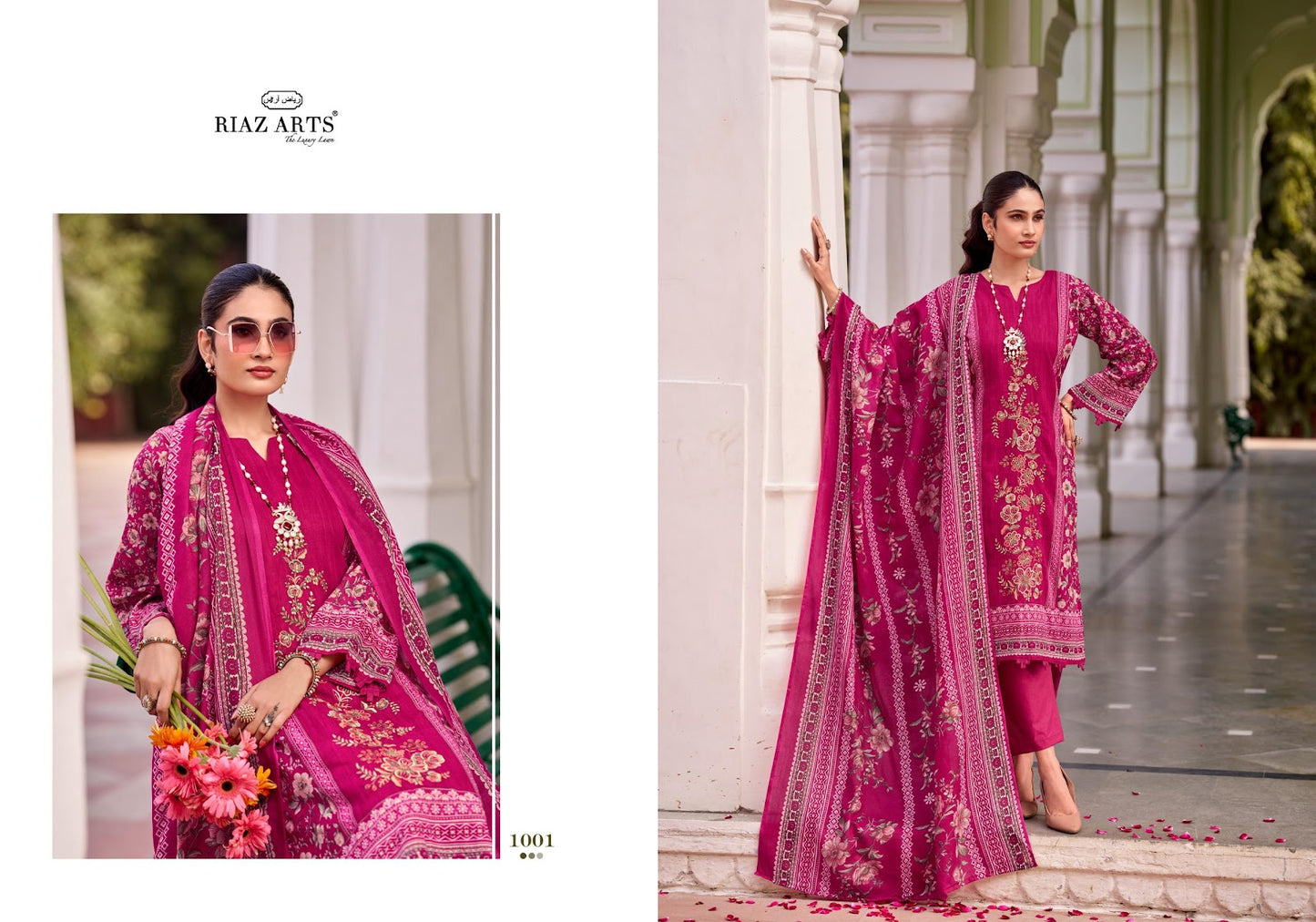 Nawazish Riaz Art Cotton Cambric Karachi Salwar Suits Supplier