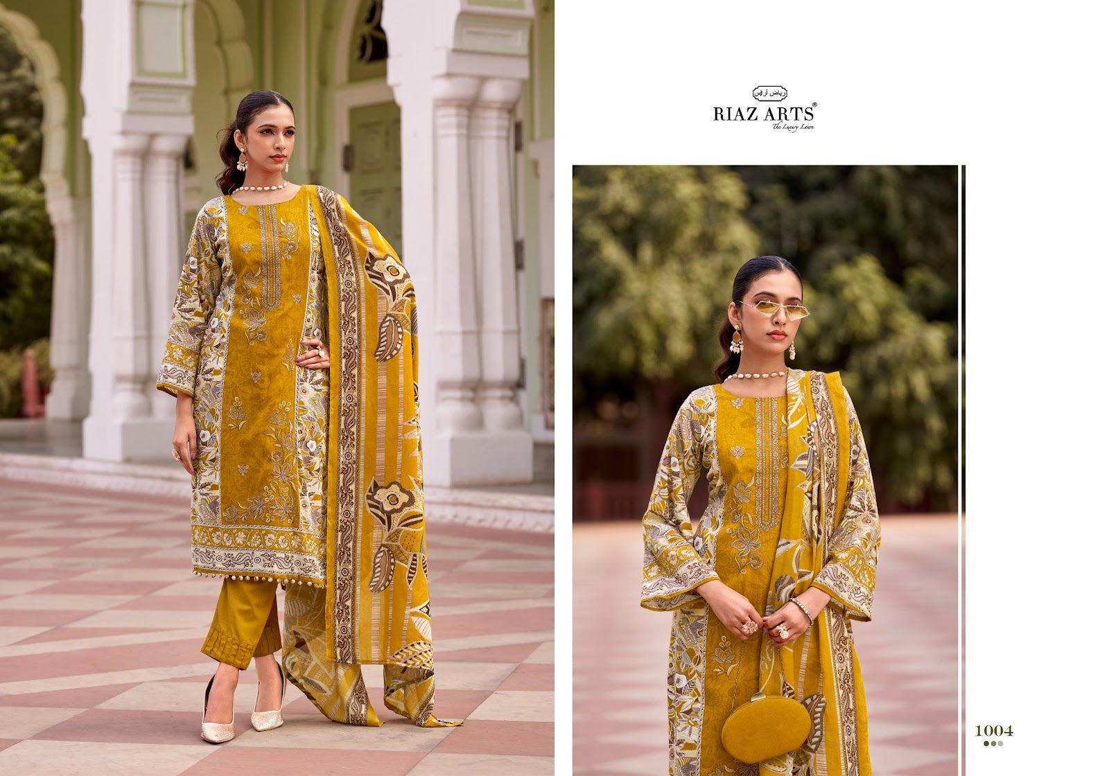 Nawazish Riaz Art Cotton Cambric Karachi Salwar Suits Supplier