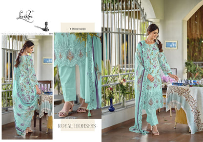 Nawazish Vol 2 Levisha Lawn Cotton Karachi Salwar Suits Wholesaler Gujarat