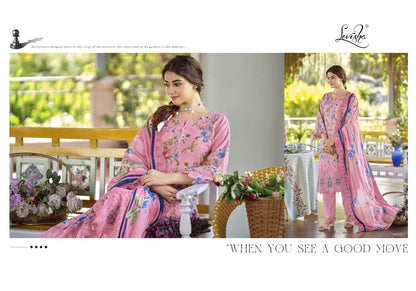 Nawazish Vol 2 Levisha Lawn Cotton Karachi Salwar Suits Wholesaler Gujarat