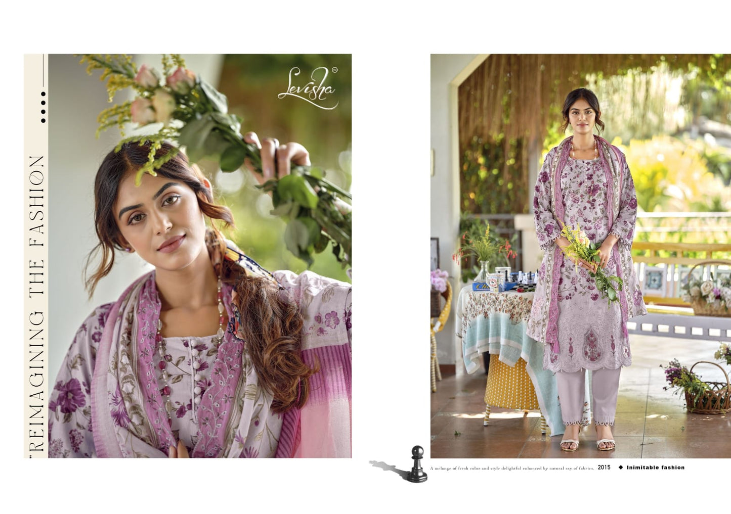 Nawazish Vol 2 Levisha Lawn Cotton Karachi Salwar Suits Wholesaler Gujarat