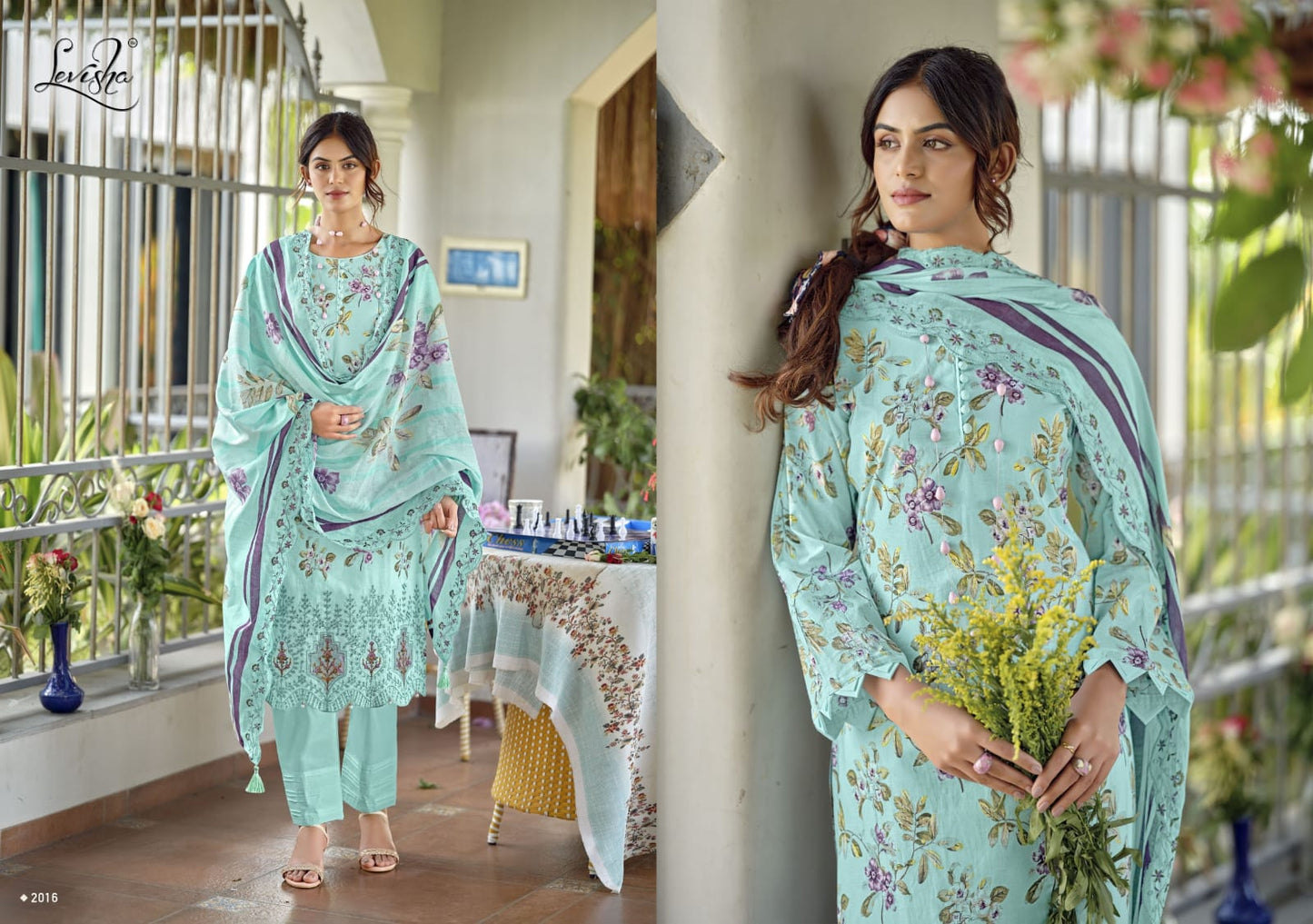 Nawazish Vol 2 Levisha Lawn Cotton Karachi Salwar Suits Wholesaler Gujarat