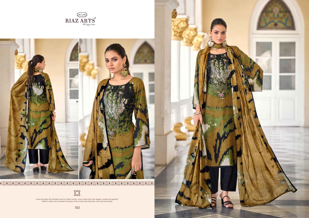 Nawazish Vol 2 Riaz Art Cotton Karachi Salwar Suits Wholesale
