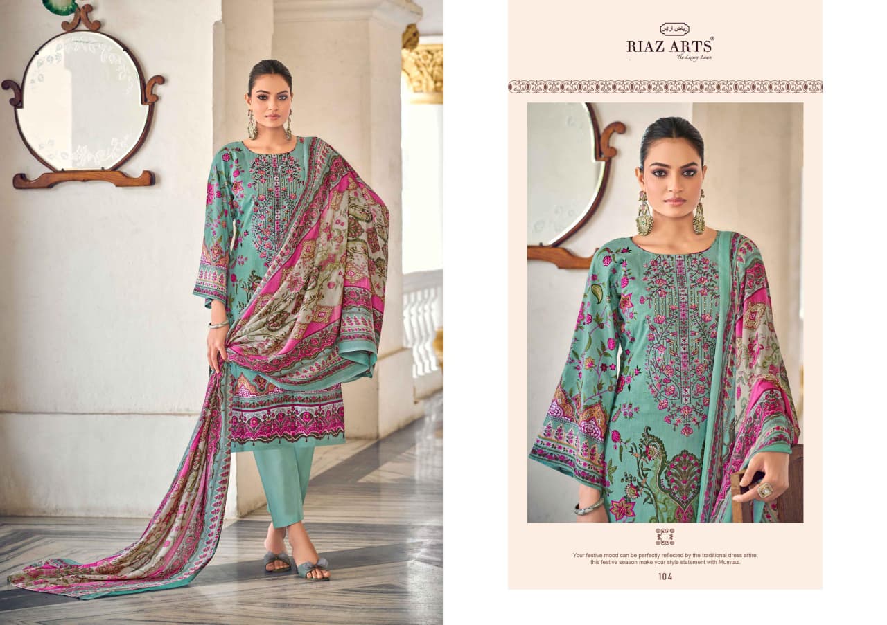 Nawazish Vol 2 Riaz Art Cotton Karachi Salwar Suits Wholesale
