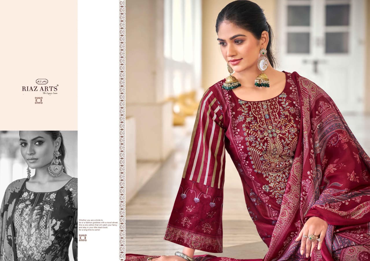 Nawazish Vol 2 Riaz Art Cotton Karachi Salwar Suits Wholesale