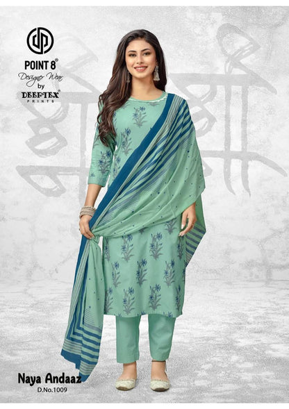 Naya Andaaz Vol 10 Deeptex Prints Readymade Cotton Pant Suits Supplier India