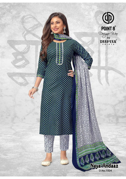 Naya Andaaz Vol 10 Deeptex Prints Readymade Cotton Pant Suits Supplier India