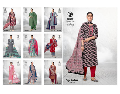 Naya Andaaz Vol 11 Deeptex Prints Readymade Cotton Pant Suits Manufacturer
