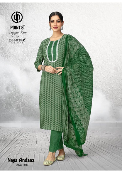 Naya Andaaz Vol 11 Deeptex Prints Readymade Cotton Pant Suits Manufacturer