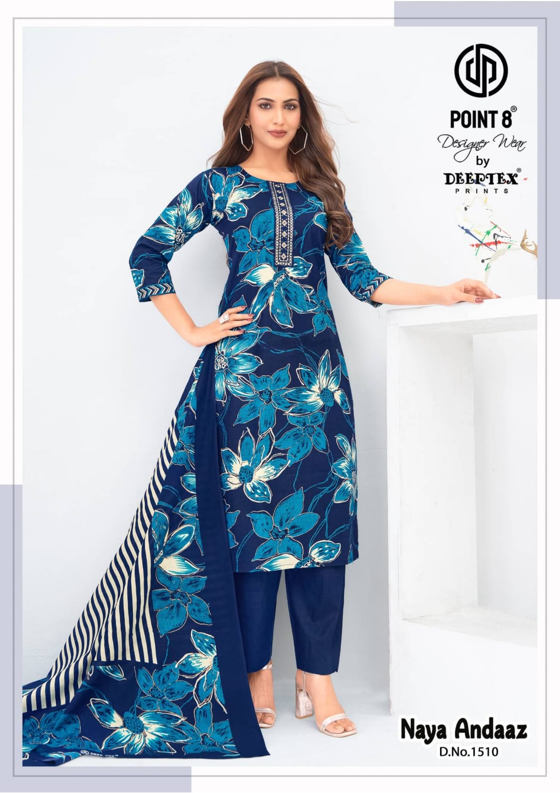 Naya Andaaz Vol 15 Deeptex Prints Readymade Cotton Pant Suits Wholesale