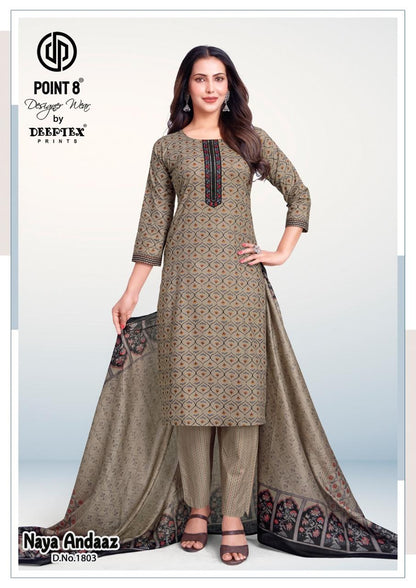 Naya Andaaz Vol 18 Deeptex Prints Readymade Cotton Pant Suits Supplier Gujarat