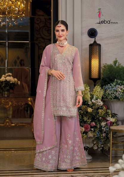 Nayaab Eba Lifestyle Shimmer Pakistani Readymade Suits Manufacturer Gujarat