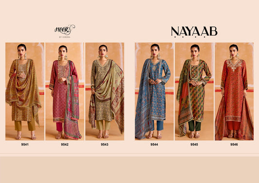 Nayaab Heer Muslin Pant Style Suits Exporter India