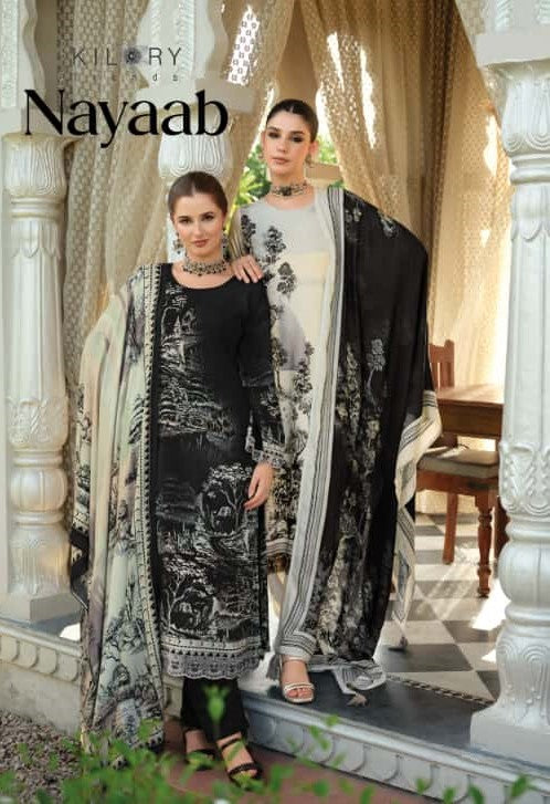 Nayaab Kilory Pashmina Suits Manufacturer Ahmedabad