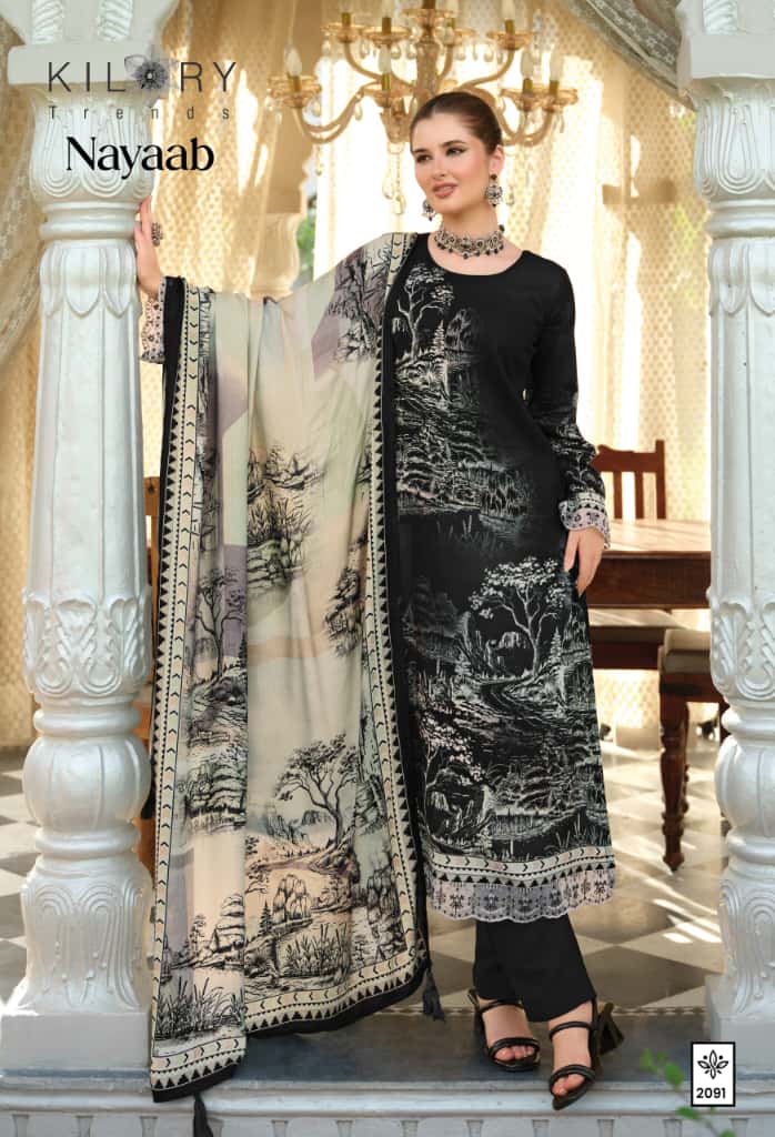 Nayaab Kilory Pashmina Suits Manufacturer Ahmedabad