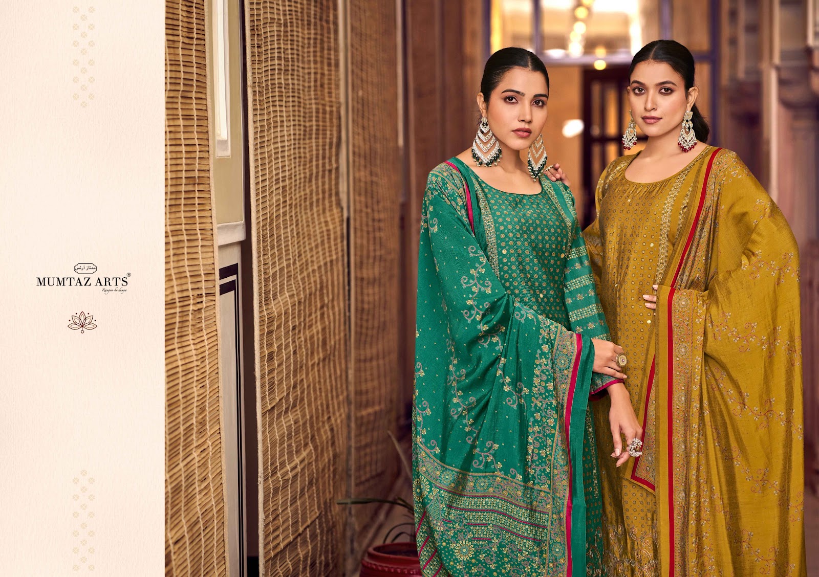 Nayaab Mannat Mumtaz Arts Viscose Muslin Karachi Salwar Suits Manufacturer