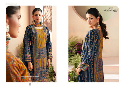 Nayaab Vol 4 Mumtaz Arts Viscose Muslin Karachi Salwar Suits Wholesaler Ahmedabad