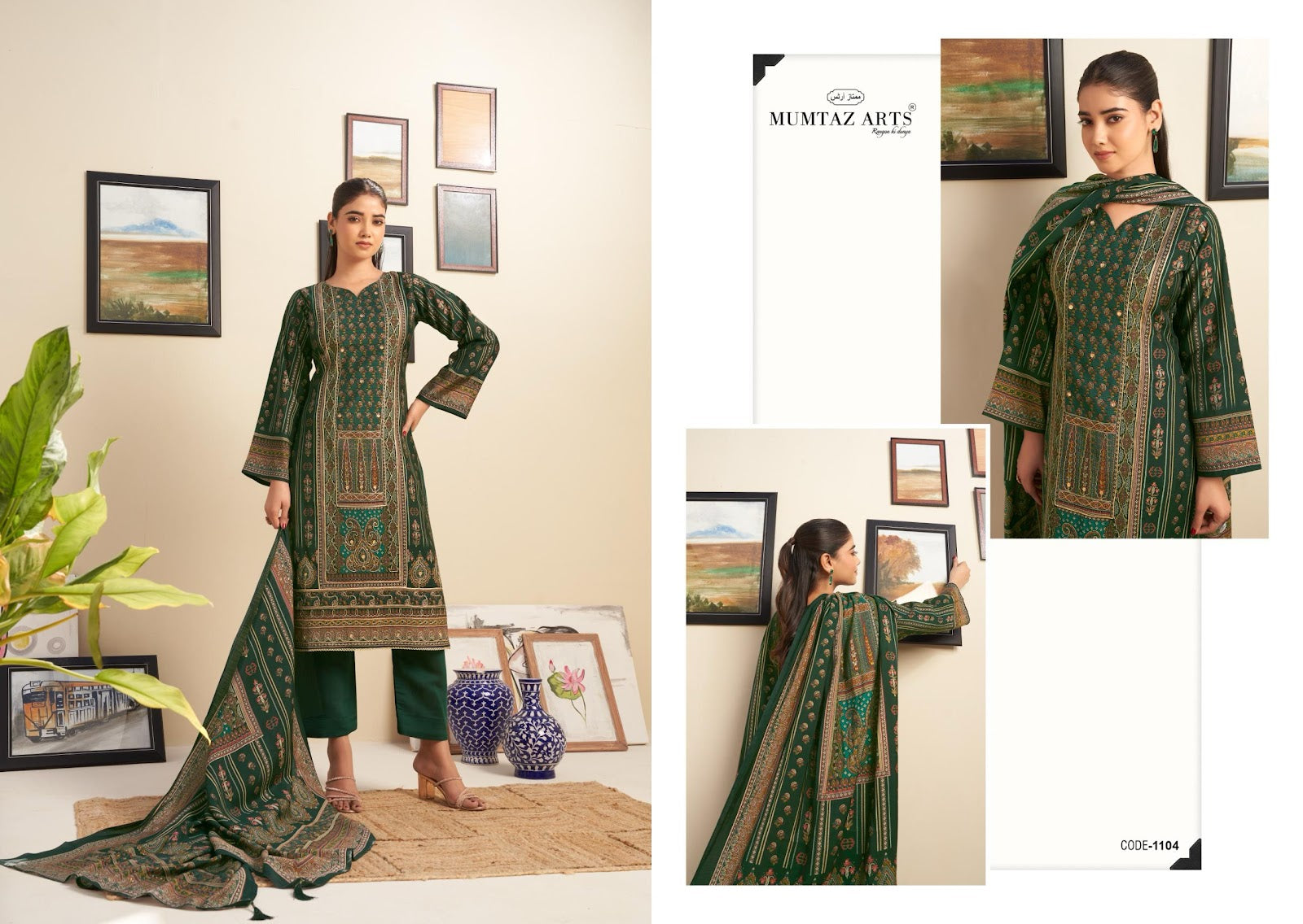 Nayaab Vol 7 Mumtaz Arts Viscose Muslin Karachi Salwar Suits Wholesaler Ahmedabad