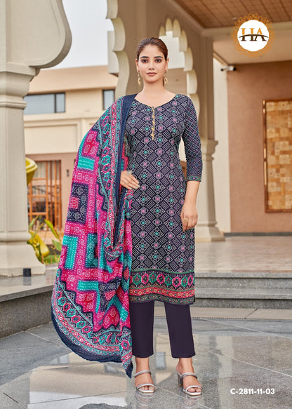 Nayan Edition 7 Harshit Fashion Pure Zam Pant Style Suits Manufacturer Gujarat
