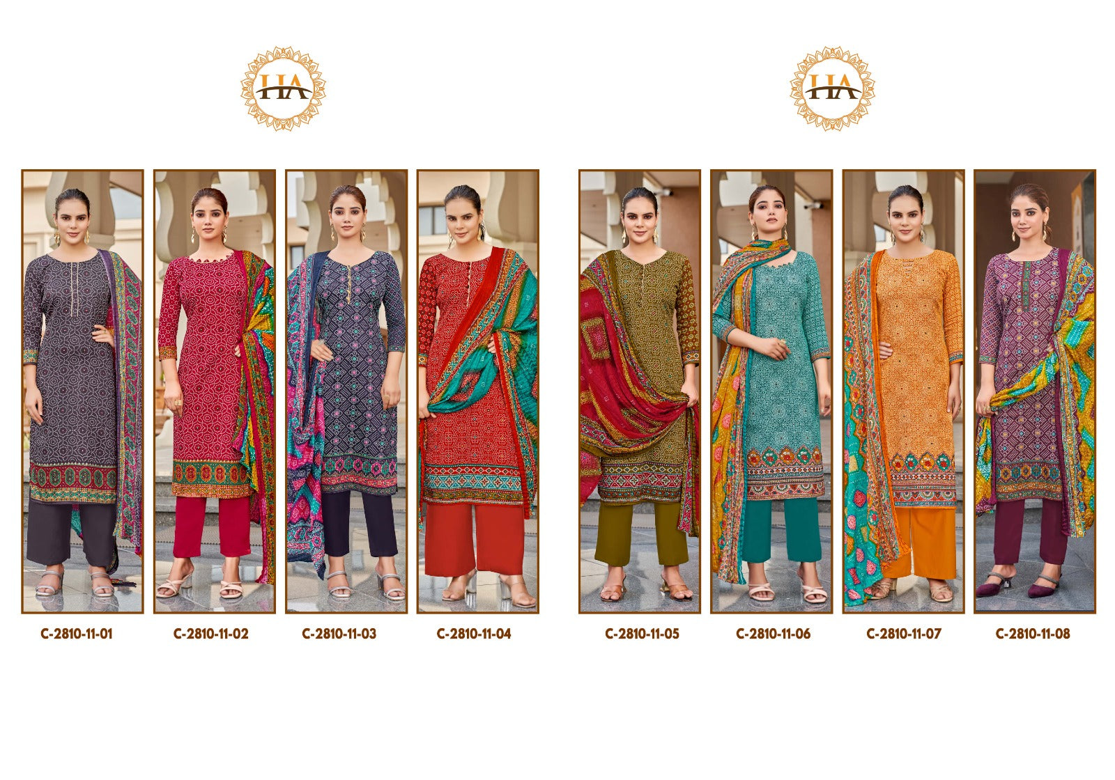 Nayan Edition 7 Harshit Fashion Pure Zam Pant Style Suits Manufacturer Gujarat