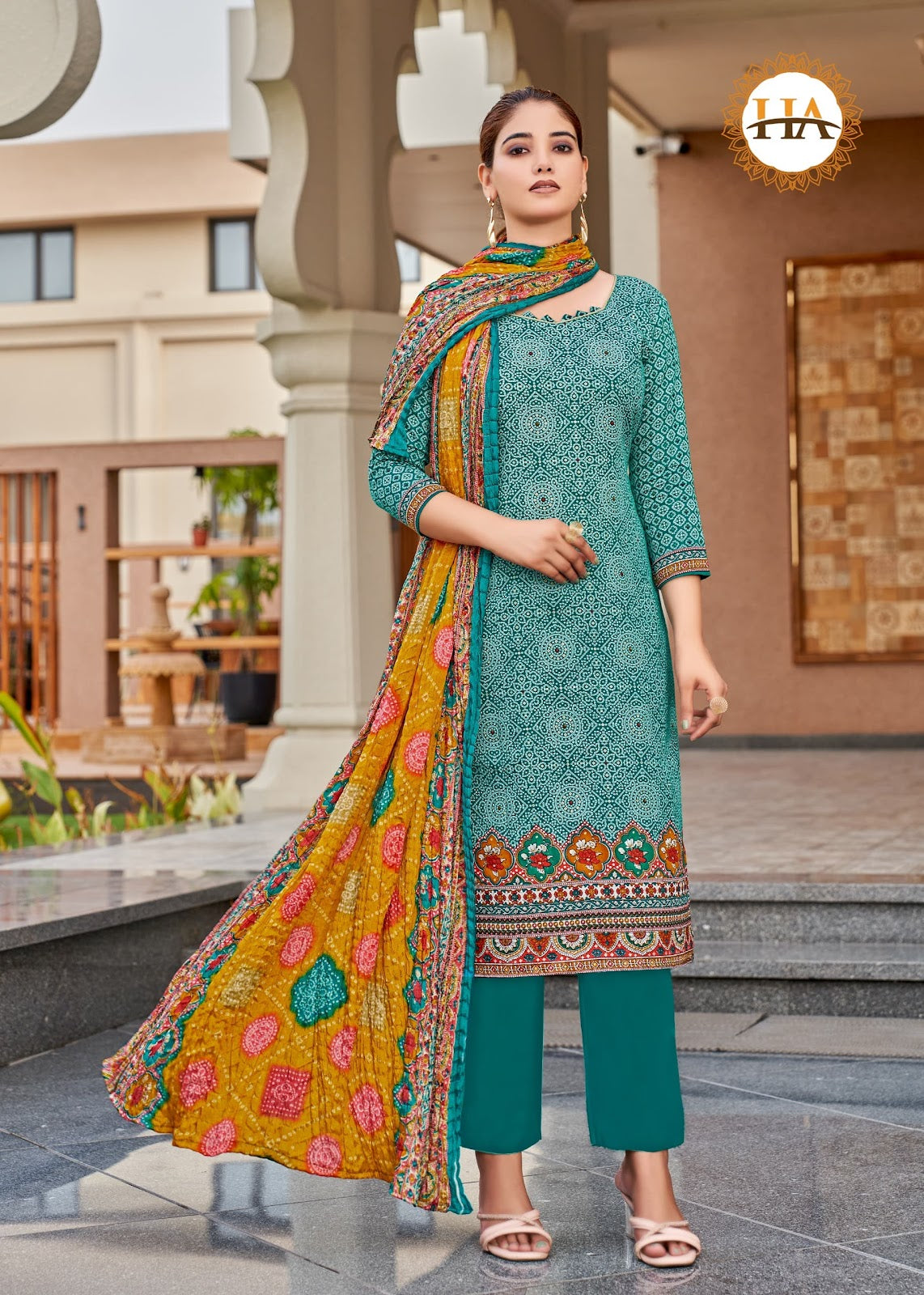 Nayan Edition 7 Harshit Fashion Pure Zam Pant Style Suits Manufacturer Gujarat