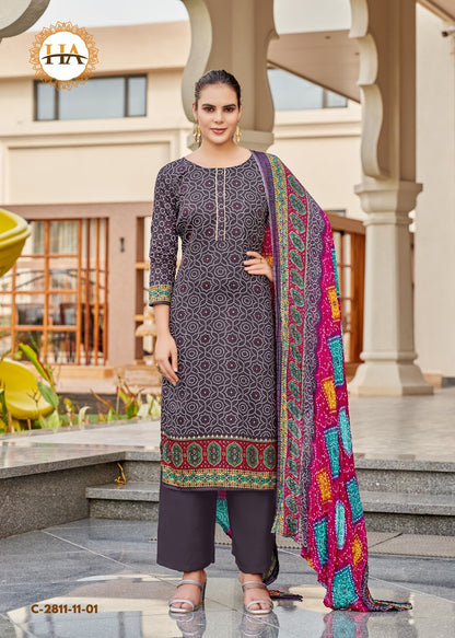 Nayan Edition 7 Harshit Fashion Pure Zam Pant Style Suits Manufacturer Gujarat