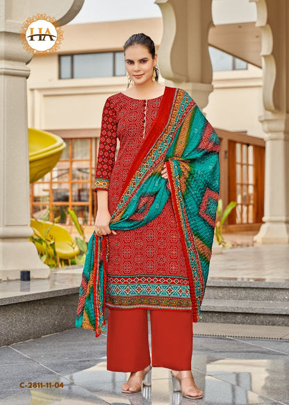 Nayan Edition 7 Harshit Fashion Pure Zam Pant Style Suits Manufacturer Gujarat