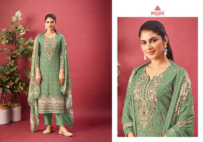 Nayantara Vol 3 Relssa Fabrics Pant Style Suits Wholesale Price