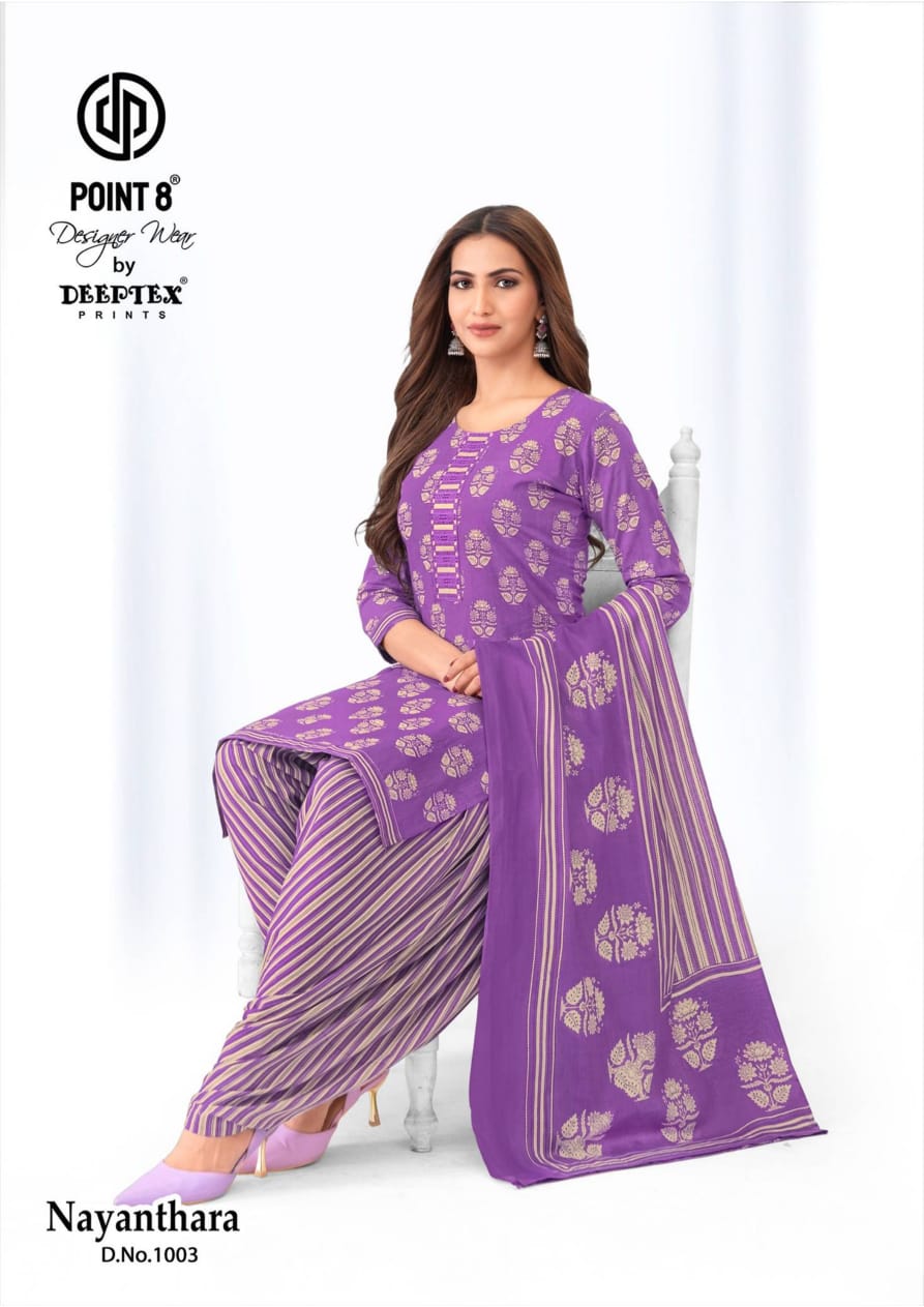 Nayanthara Vol 10 Deeptex Prints Readymade Cotton Patiyala Suits Supplier