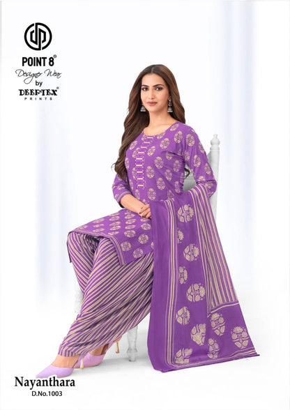 Nayanthara Vol 10 Deeptex Prints Readymade Cotton Patiyala Suits Supplier