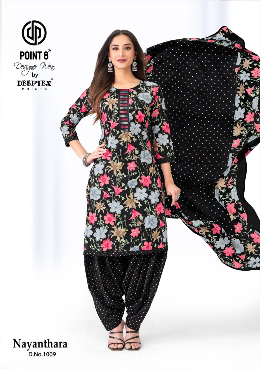 Nayanthara Vol 10 Deeptex Prints Readymade Cotton Patiyala Suits Supplier
