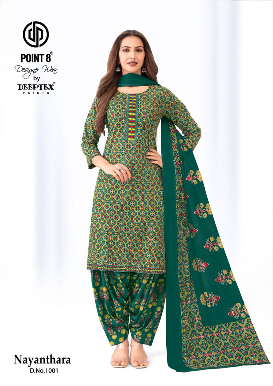 Nayanthara Vol 10 Deeptex Prints Readymade Cotton Patiyala Suits Supplier