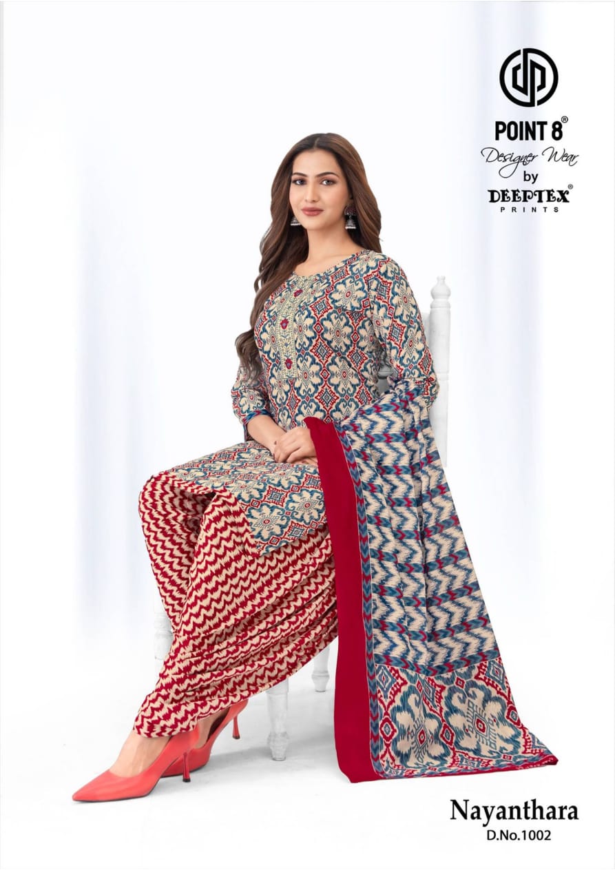 Nayanthara Vol 10 Deeptex Prints Readymade Cotton Patiyala Suits Supplier