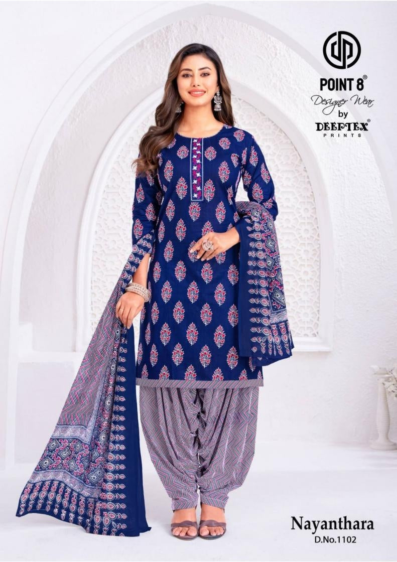 Nayanthara Vol 11 Deeptex Prints Readymade Cotton Patiyala Suits Exporter India