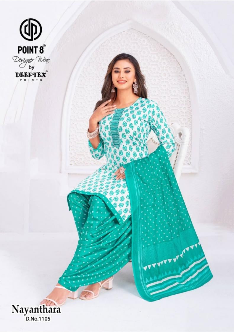 Nayanthara Vol 11 Deeptex Prints Readymade Cotton Patiyala Suits Exporter India