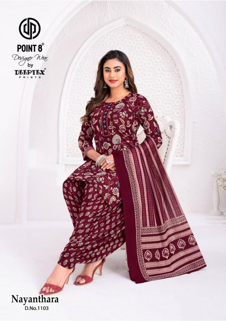 Nayanthara Vol 11 Deeptex Prints Readymade Cotton Patiyala Suits Exporter India