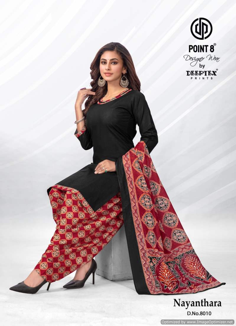 Nayanthara Vol 8 Deeptex Prints Heavy Cotton Readymade Patiyala Suits