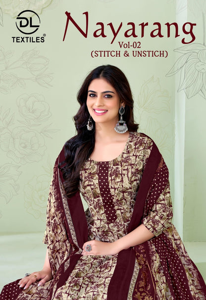 Nayarang Vol 2 Dl Cotton Dress Material Supplier India