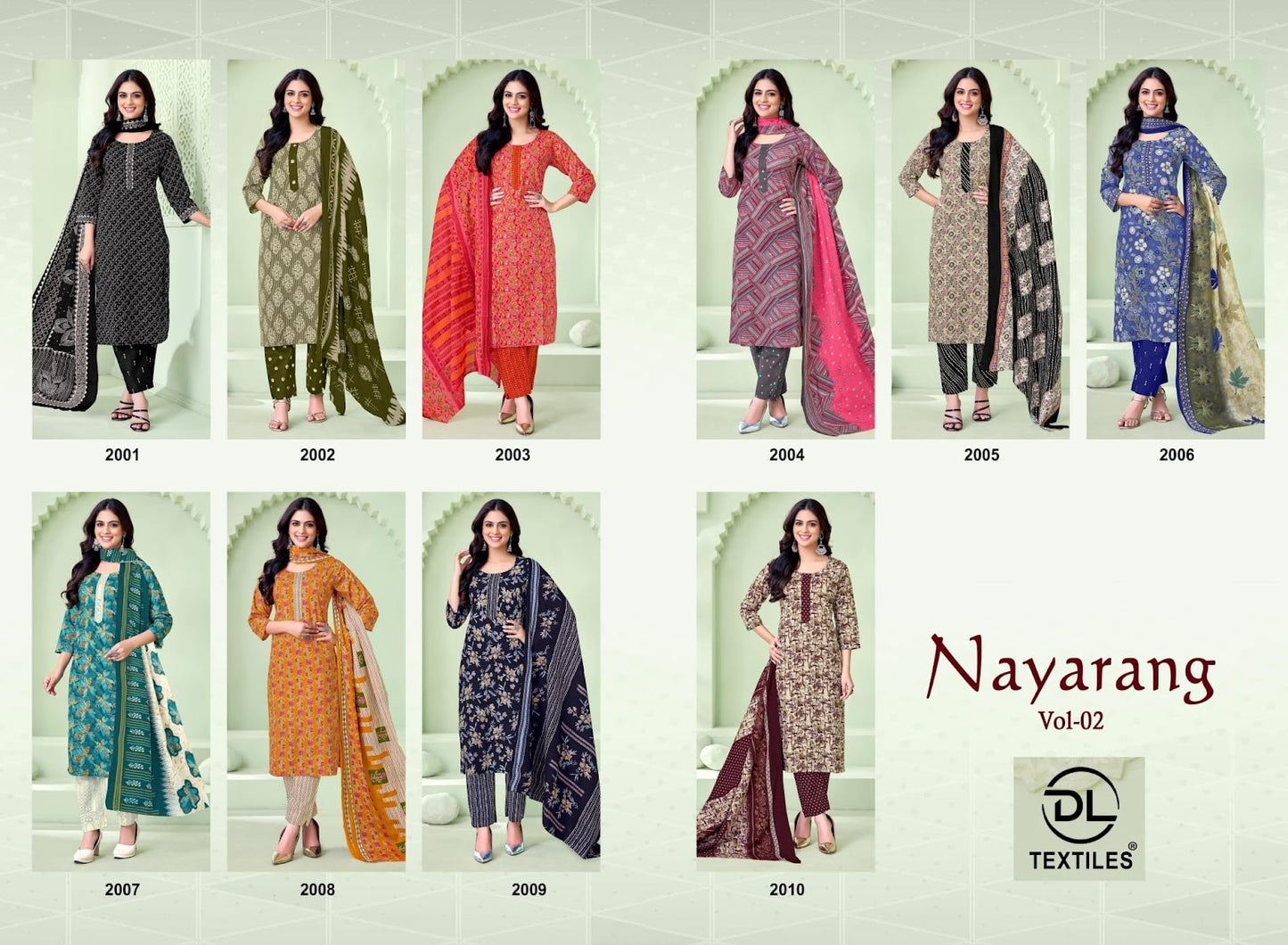Nayarang Vol 2 Dl Readymade Cotton Pant Suits Wholesale Price
