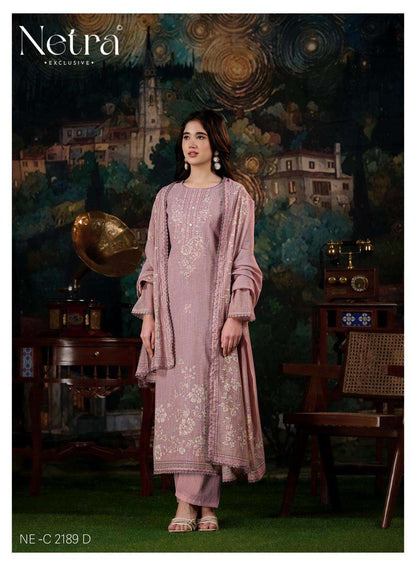 Nayashi Netra Banarasi Pant Style Suits Exporter
