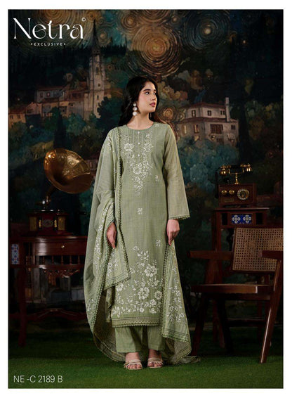 Nayashi Netra Banarasi Pant Style Suits Exporter