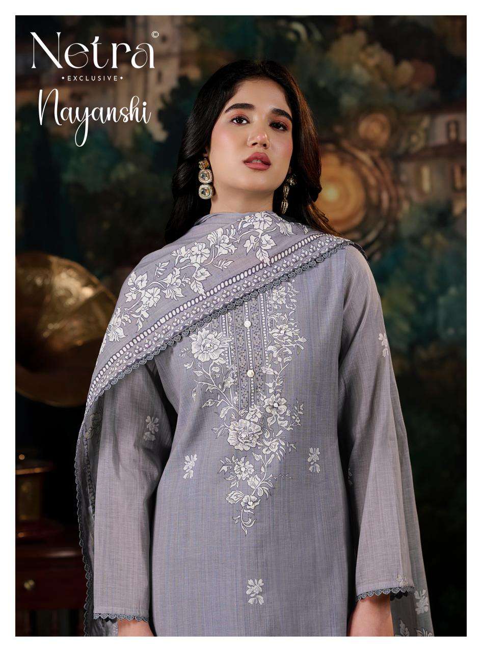 Nayashi Netra Banarasi Pant Style Suits Exporter