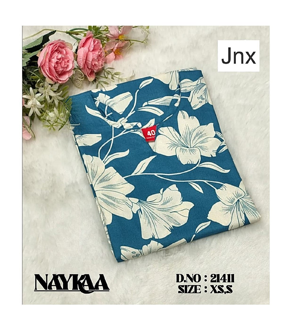 Naykaa Jnx Rayon Kurtis Wholesaler India