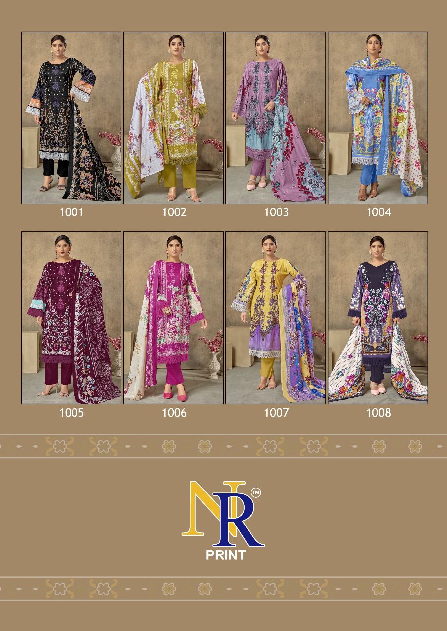 Nayra Vol 1 Nr Print Cotton Karachi Salwar Suits Wholesaler